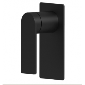 Ruki Matte Black Lead Free Wall Mixer